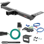 For 2020-2024 Cadillac XT5 Trailer Hitch + Wiring 5 Pin Fits All Models Curt 13285 2 inch Tow Receiver