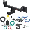 For 2016-2018 Mercedes GLE350 Trailer Hitch + Wiring 5 Pin Fits All Models Curt 13294 2 inch Tow Receiver