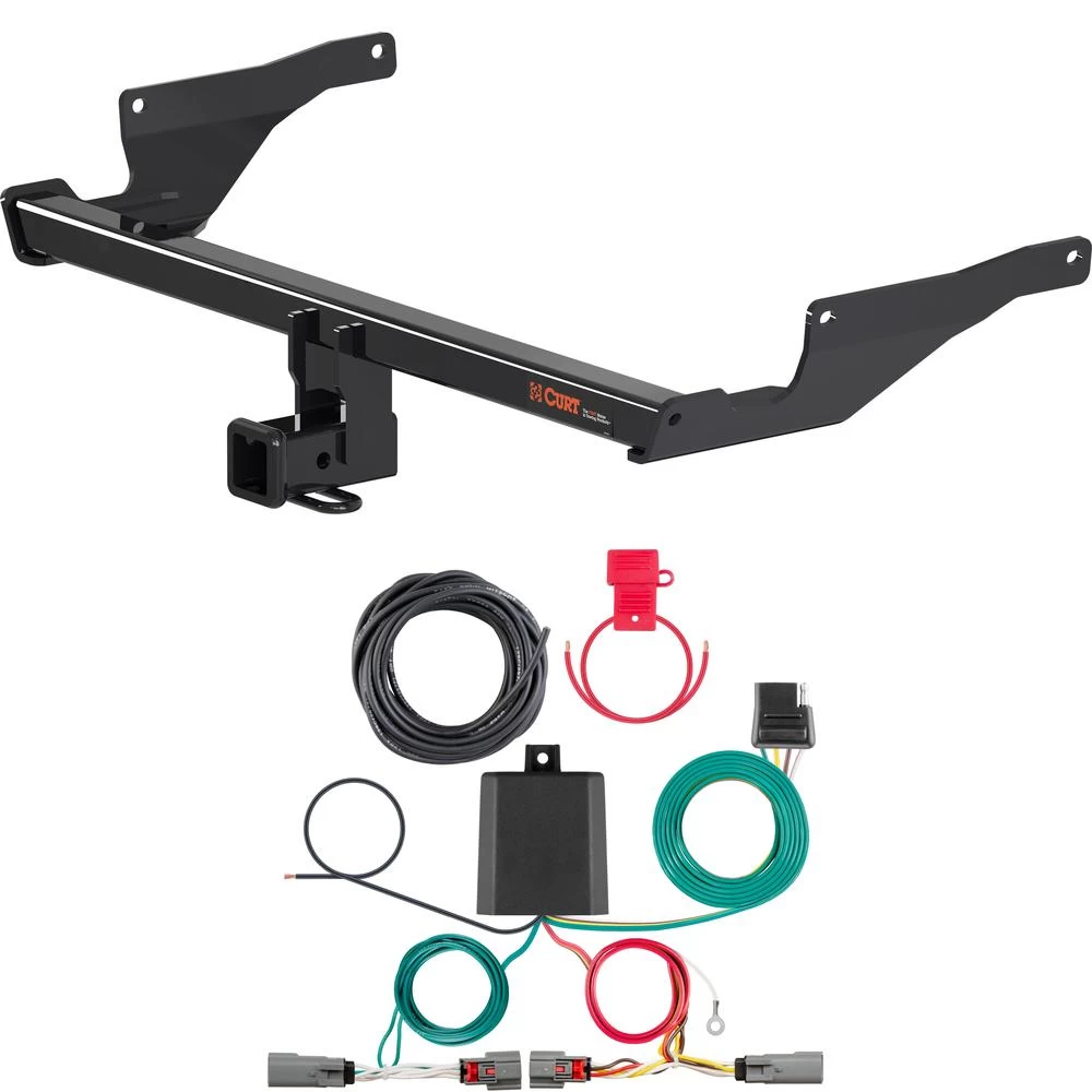 For 2022-2024 Mazda CX-5 Trailer Hitch + Wiring 4 Pin Except Diesel Curt 13315 56487 2 inch Tow Receiver