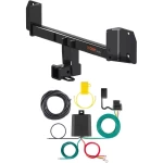 For 2011-2017 BMW X3 Trailer Hitch + Wiring 4 Pin Fits All Models Curt 13316 59236 2 inch Tow Receiver