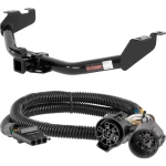 For 1999-2002 GMC Sierra 2500 Trailer Hitch + Wiring 4 Pin Fits All Models Curt 13322 55384 2 inch Tow Receiver