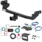 For 2018-2022 Kia Niro Trailer Hitch + Wiring 5 Pin Except Plug-In & EV Curt 13329 2 inch Tow Receiver