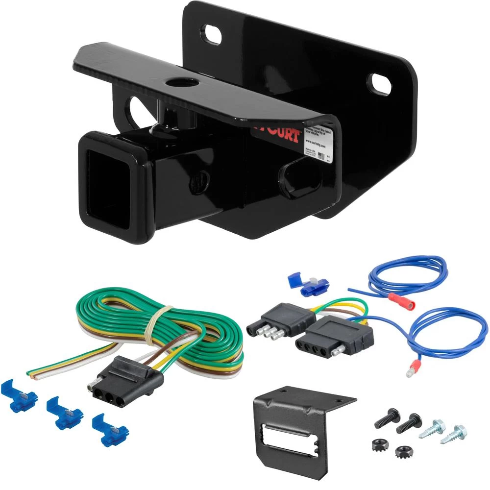 For 2013-2014 Ram 1500 Trailer Hitch + Wiring 5 Pin Except factory receiver Curt 13333 2 inch Tow Receiver