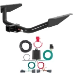 For 2007-2012 Dodge Nitro Trailer Hitch + Wiring 4 Pin Fits All Models Curt 13334 56334 2 inch Tow Receiver