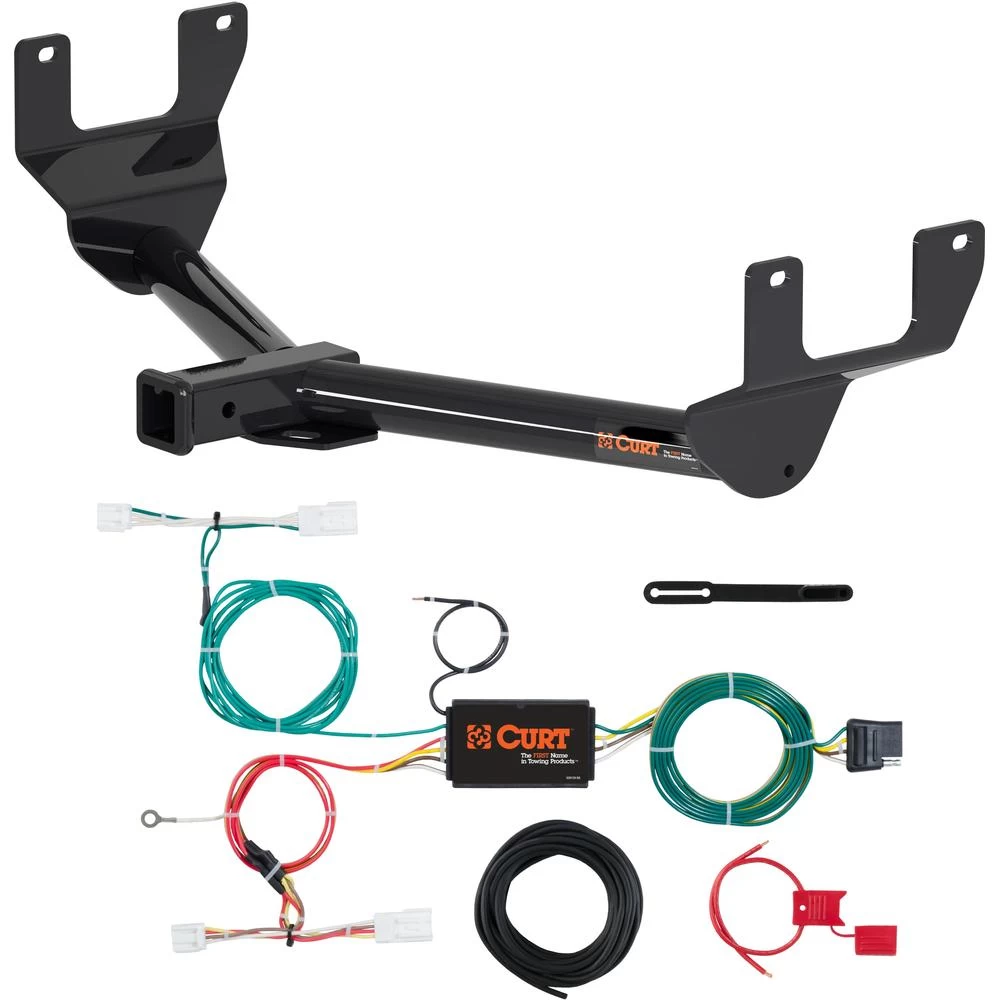 For 2015-2021 Lexus NX300h Trailer Hitch + Wiring 4 Pin Fits All Models Curt 13337 56268 2 inch Tow Receiver