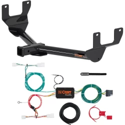 For 2015-2021 Lexus NX300h Trailer Hitch + Wiring 4 Pin Fits All Models Curt 13337 56268 2 inch Tow Receiver