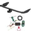 For 11-14 Toyota Sienna (15-20 SE ONLY) Trailer Hitch + Wiring 4 Pin Curt 13343 56106 2 inch Tow Receiver