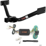 For 07-13 Acura MDX All Models Trailer Hitch + Wiring 4 Pin Curt 13354 56038 2 inch Tow Receiver