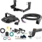 For 2007-2013 Mercedes Sprinter 3500 Tow Package Camp n' Field Trailer Hitch + Brake Controller Curt Assure 51160 Proportional Up To 4 Axles + 7 Way Trailer Wiring Plug & 2-5/16" ball 4 inch drop Fits 144 inch Wheelbase - w/ factory step bumper C