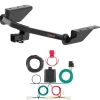 For 13-18 Toyota RAV4 All Models Trailer Hitch + Wiring 4 Pin Curt 13406 56350 2 inch Tow Receiver