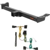 For 98-06 Jeep Wrangler TJ All Models Trailer Hitch + Wiring 4 Pin Curt 13408 55363 2 inch Tow Receiver