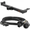 For 2004-2006 Jeep Wrangler Trailer Hitch + Wiring 4 Pin Fits Models w/ Existing USCAR 7-way Curt 13408 55384 2 inch Tow Receiver