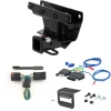 For 06-10 Jeep Commander w/ Tow Prep PKG Trailer Hitch + Wiring 5 Pin Curt 13414 2 inch Tow Receiver