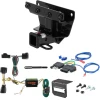 For 06-10 Jeep Commander All Models Trailer Hitch + Wiring 5 Pin Curt 13414 2 inch Tow Receiver