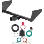 For 2019-2024 Toyota RAV4 Prime Trailer Hitch + Wiring 4 Pin Fits All Models Curt 13416 56434 2 inch Tow Receiver