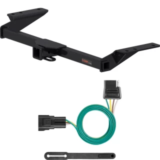 For 2019-2024 Chevy Blazer Trailer Hitch + Wiring 4 Pin Except Premier Curt 13418 56325 2 inch Tow Receiver