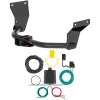 For 19-26 Acura RDX All Models Trailer Hitch + Wiring 4 Pin Curt 13423 59236 2 inch Tow Receiver