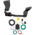 For 2019-2024 Acura RDX Trailer Hitch + Wiring 4 Pin Fits All Models Curt 13423 59236 2 inch Tow Receiver