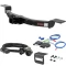 For 2013-2017 Chevy Traverse Trailer Hitch + Wiring 5 Pin Fits Models w/ Existing USCAR 7-way Curt 13424 2 inch Tow Receiver