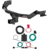 For 23-25 Hyundai Palisade All Models Trailer Hitch + Wiring 4 Pin Curt 13427 56491 2 inch Tow Receiver