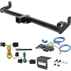 For 1997 Jeep Wrangler TJ All Models Trailer Hitch + Wiring 5 Pin Curt 13430 2 inch Tow Receiver