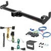For 98-06 Jeep Wrangler TJ All Models Trailer Hitch + Wiring 5 Pin Curt 13430 2 inch Tow Receiver