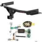 For 2020-2023 Ford Explorer Trailer Hitch + Wiring 4 Pin Fits All Models Curt 13438 56093 2 inch Tow Receiver
