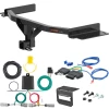 For 20-27 Lincoln Aviator All Models Trailer Hitch + Wiring 5 Pin Curt 13438 2 inch Tow Receiver