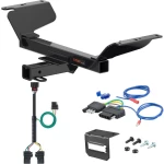For 2018-2024 Chevy Equinox Trailer Hitch + Wiring 5 Pin Except Diesel Curt 13439 2 inch Tow Receiver
