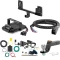 For 2020-2023 Tesla 3 Tow Package Camp n' Field Trailer Hitch + Brake Controller Curt Assure 51160 Proportional Up To 4 Axles + 7 Way Trailer Wiring Plug & 2-5/16" ball 4 inch drop Fits All Models Curt 13449 2 inch Tow Receiver