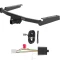 For 2020-2024 Toyota Highlander Trailer Hitch + Wiring 4 Pin Fits All Models Curt 13453 56480 2 inch Tow Receiver