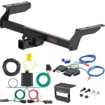 For 2020-2022 Ford Escape Trailer Hitch + Wiring 5 Pin Except PHEV Curt 13454 2 inch Tow Receiver