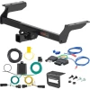 For 23-26 Ford Escape Non PHEV, Without Tow PKG Trailer Hitch + Wiring 5 Pin Curt 13454 2 inch Tow Receiver