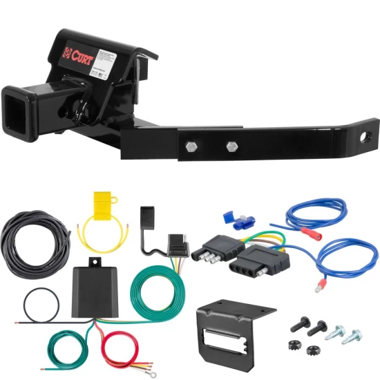 For 1998-2004 Land Rover Discovery Trailer Hitch + Wiring 5 Pin Fits All Models Curt 13455 2 inch Tow Receiver For 1998-2004 Land Rover Discovery Trailer Hitch + Wiring 5 Pin Fits All Models Curt 13455 2 inch Tow Receiver