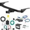 For 20-25 Volkswagen Atlas Cross Sport Trailer Hitch + Wiring 5 Pin Curt 13458 2 inch Tow Receiver