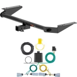 For 2017-2020 Chrysler Pacifica Trailer Hitch + Wiring 4 Pin Fits Touring L Except Hybrid Curt 13462 56399 2 inch Tow Receiver