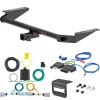 For 17-20 Chrysler Pacifica Limited Touring L Plus Exc Hybrid Trailer Hitch + Wiring 5 Pin Curt 13462 2 inch Tow Receiver