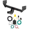For 21-26 Genesis GV80 All Models Trailer Hitch + Wiring 4 Pin Curt 13464 59236 2 inch Tow Receiver