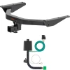 For 23-27 Honda Pilot All Models Trailer Hitch + Wiring 4 Pin Curt 13472 56519 2 inch Tow Receiver