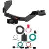 For 21-27 KIA Sorento w/o Factory Tow PKG Trailer Hitch + Wiring 4 Pin Curt 13473 56474 2 inch Tow Receiver
