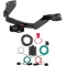 For 2021-2024 Kia Sorento Trailer Hitch + Wiring 4 Pin Fits Models w/o Factory Tow Package Curt 13473 56474 2 inch Tow Receiver