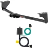 For 22-24 KIA Carnival All Models Trailer Hitch + Wiring 4 Pin Curt 13478 56420 2 inch Tow Receiver