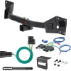 For 20-26 Cadillac XT6 All Models Trailer Hitch + Wiring 5 Pin Curt 13482 2 inch Tow Receiver