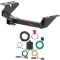 For 2022-2024 Ford Maverick Trailer Hitch + Wiring 4 Pin Except factory receiver Curt 13504 56477 2 inch Tow Receiver