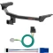 For 2022-2024 Nissan Pathfinder Trailer Hitch + Wiring 4 Pin Fits All Models Curt 13512 56520 2 inch Tow Receiver
