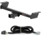 For 2016-2022 Lexus RX450h Trailer Hitch + Wiring 4 Pin Fits Models w/ factory Tow Package Excluding F Sport Curt 13515 56083 2 inch Tow Receiver