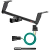 For 21-27 Buick Envision w/ factory trailer connector Trailer Hitch + Wiring 4 Pin Curt 13522 56325 2 inch Tow Receiver