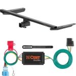 For 2018-2024 Honda Odyssey Trailer Hitch + Wiring 4 Pin Fits All Models Curt 13523 56382 2 inch Tow Receiver