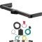 For 2022-2024 Jeep Grand Cherokee Trailer Hitch + Wiring 4 Pin Except Trailhawk Curt 13525 56473 2 inch Tow Receiver