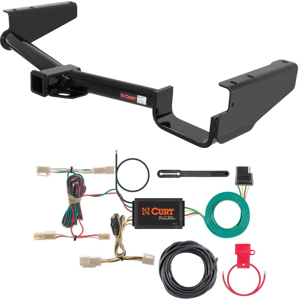 For 2007-2009 Lexus RX350 Trailer Hitch + Wiring 4 Pin Fits All Models Curt 13530 55563 2 inch Tow Receiver